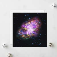 Crabe Nebula Supernova Remnant Hubble Composite