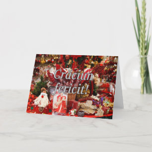 Cartes Pour Fêtes Annuelles Crăciun fericit ! Joyeux Noël en roumain wf