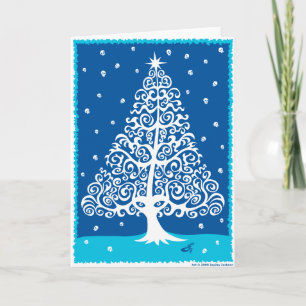 Cartes Pour Fêtes Annuelles Crânes pour Noël