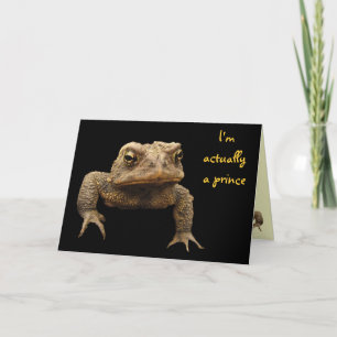 Cartes Pour Fêtes Annuelles Crapaud américain Valentine