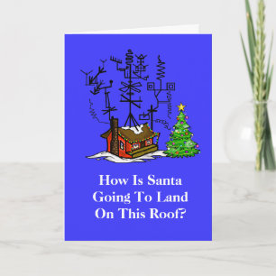Cartes Pour Fêtes Annuelles Crazy Antenna House
