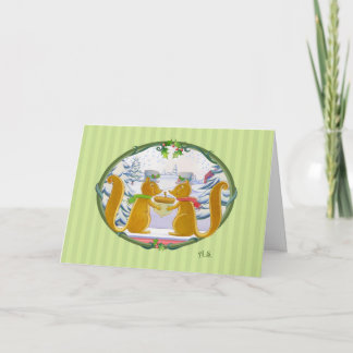 Cartes Pour Fêtes Annuelles Créatures de Noël