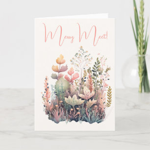 Cartes Pour Fêtes Annuelles Créez vos propres herbes magiques et Fleurs sauvag