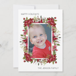 Cartes Pour Fêtes Annuelles Créez vos propres Poinsettias Joyeuses vacances Ph