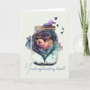 Cartes Pour Fêtes Annuelles Créez votre propre amour du coeur mystique