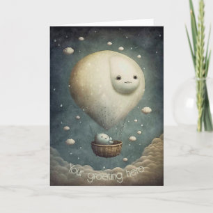 Cartes Pour Fêtes Annuelles Créez Votre Propre Balloon À Air Chaud Rêvé