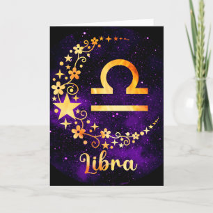 Cartes Pour Fêtes Annuelles Créez votre propre bibliothèque céleste violet Zod