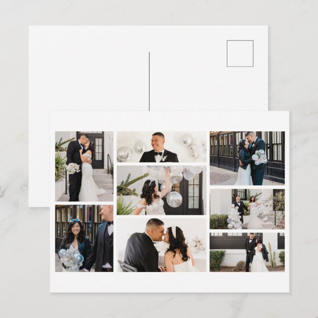 Cartes Pour Fêtes Annuelles Créez votre propre collection de photos 8 (Devant / Derrière)