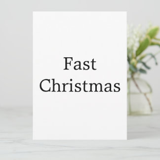 Cartes Pour Fêtes Annuelles créez votre propre Noël au carré 5,5" x 7,5"