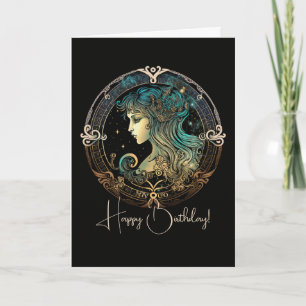 Cartes Pour Fêtes Annuelles Créez votre propre virus céleste Zodiac