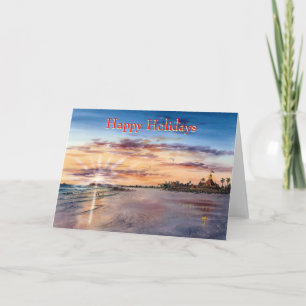 CARTES POUR FÊTES ANNUELLES CRÉPUSCULE DE CORONADO