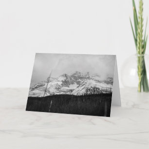 Cartes Pour Fêtes Annuelles Crêtes de Milou de vacances du Montana