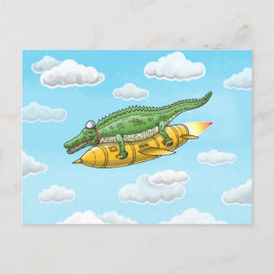 Cartes Pour Fêtes Annuelles Croc de fusée