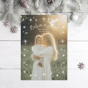 Cartes Pour Fêtes Annuelles Croire à la maternité magique Photo
