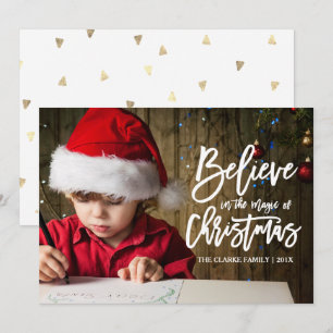 Cartes Pour Fêtes Annuelles Croire   La magie des fêtes de Noël