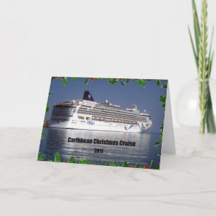 Cartes Pour Fêtes Annuelles Croisière de Noël des Caraïbes 2011