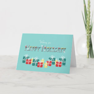 Cartes Pour Fêtes Annuelles Croisillons et présent de vacances de Noël