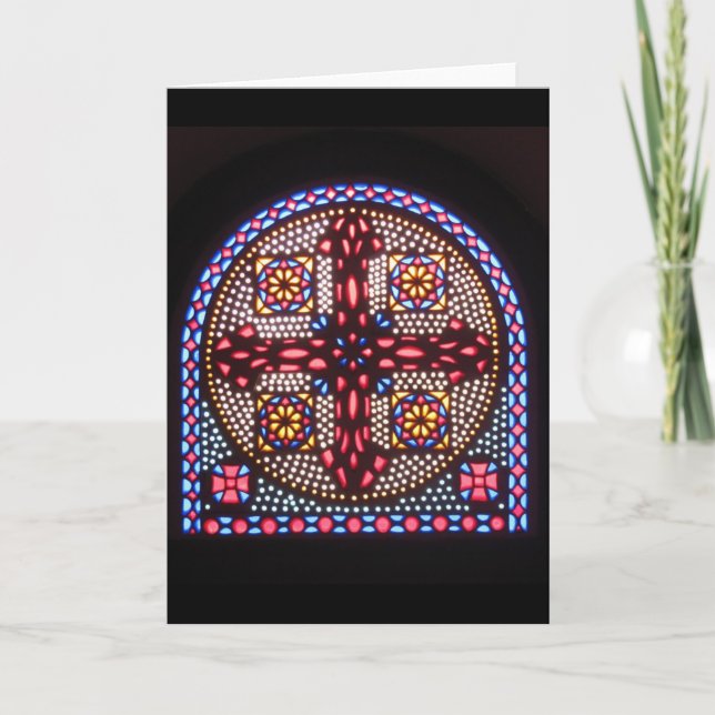 Cartes Pour Fêtes Annuelles Croix copte (Devant)