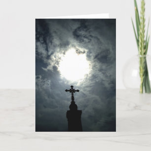Cartes Pour Fêtes Annuelles Croix gothique de Pâques