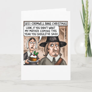 Cartes Pour Fêtes Annuelles Cromwell interdit Noël