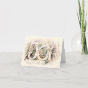 Cartes Pour Fêtes Annuelles Croquis de crayon Joyeux rustique Noël Art Holiday