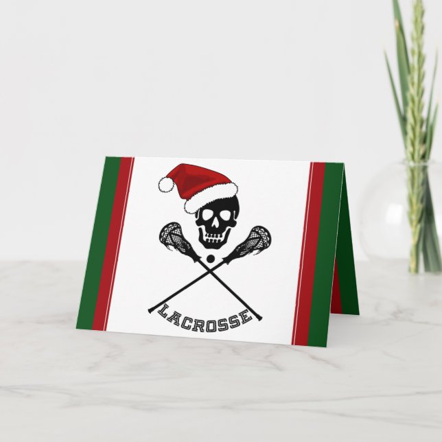 Cartes Pour Fêtes Annuelles crosse de Noël (Devant)