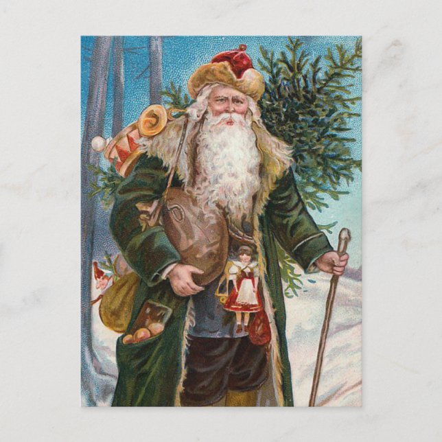 Cartes Pour Fêtes Annuelles Cru du "père noël" (Devant)