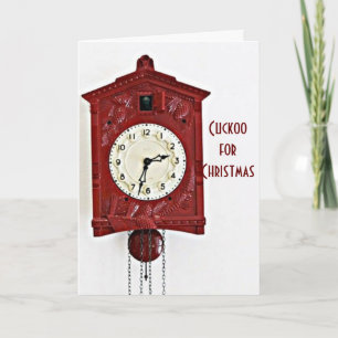 CARTES POUR FÊTES ANNUELLES "CUCKOO POUR NOËL" ET "SI AMOUREUX AVEC VOUS"