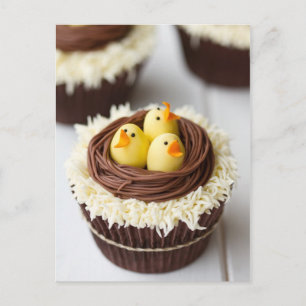 Cartes Pour Fêtes Annuelles Cupcakes de Pâques