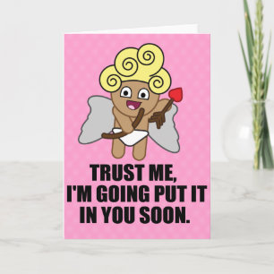 Cartes Pour Fêtes Annuelles Cupid va mettre "it" en toi