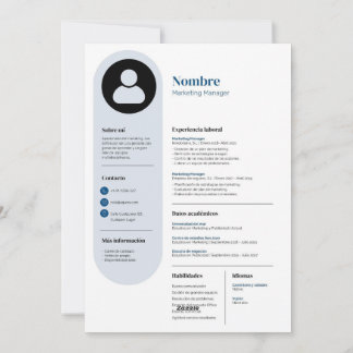 Cartes Pour Fêtes Annuelles Curriculum Empresa