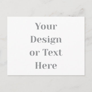 Cartes Pour Fêtes Annuelles Customizable Your Design or Text Here Personalized