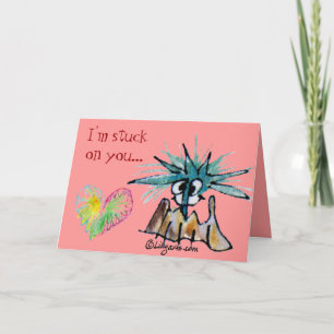 Cartes Pour Fêtes Annuelles Cute Barnacle Valentine Card