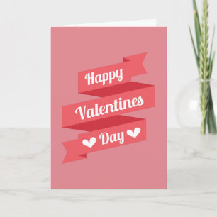 Cartes Pour Fêtes Annuelles Cute Happy Valentines Day Text Design