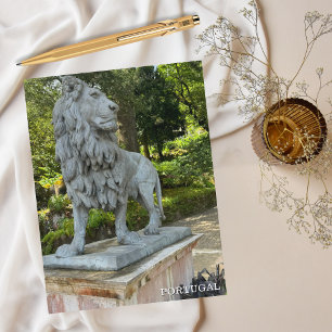 Cartes Pour Fêtes Annuelles Cute Lion, Sintra Portugal Photographie, Voyage