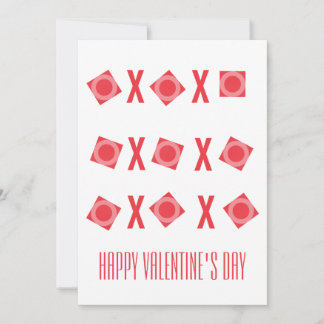 Cartes Pour Fêtes Annuelles Cute Valentines Hugs & Kisses XO