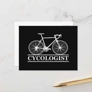 Cartes Pour Fêtes Annuelles Cycologiste drôle dire vélo