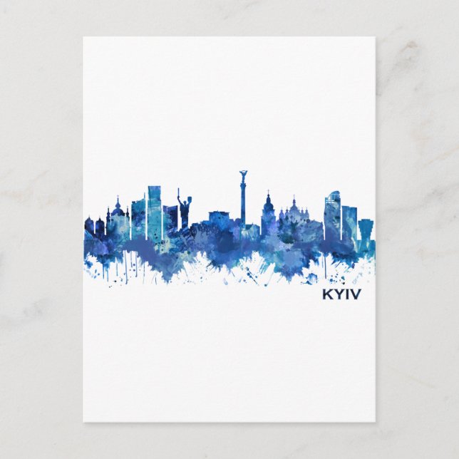 Cartes Pour Fêtes Annuelles Cyiv Ukraine (Devant)