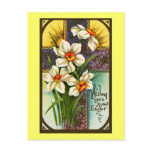 Daffodiques et Pâques Vintages