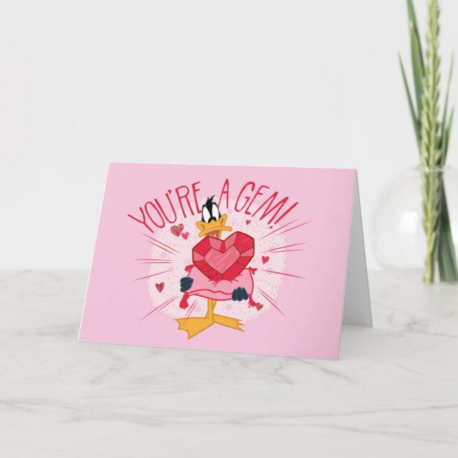 Cartes Pour Fêtes Annuelles DAFFY DUCK™ - Vous êtes un bijou (Devant)
