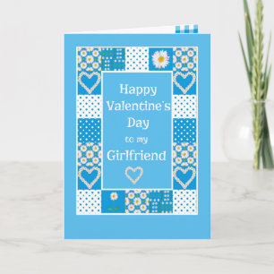 Cartes Pour Fêtes Annuelles Daisy Chains Patchwork