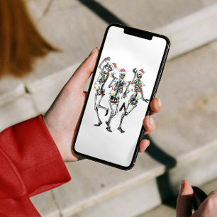 Cartes Pour Fêtes Annuelles Dancing Skeleton Christmas