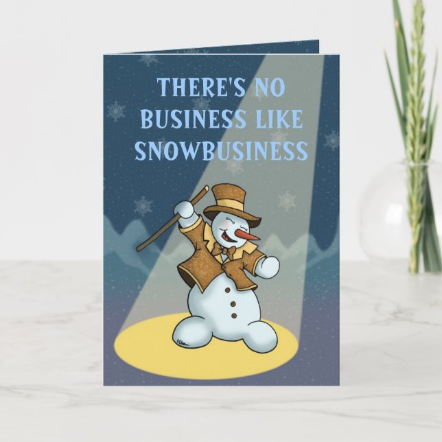 Cartes Pour Fêtes Annuelles dancwman holiday greecard (Devant)