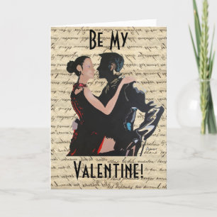 Cartes Pour Fêtes Annuelles Danseurs de tango