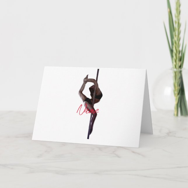 Cartes Pour Fêtes Annuelles Danseuse Thunder_Cove (Devant)