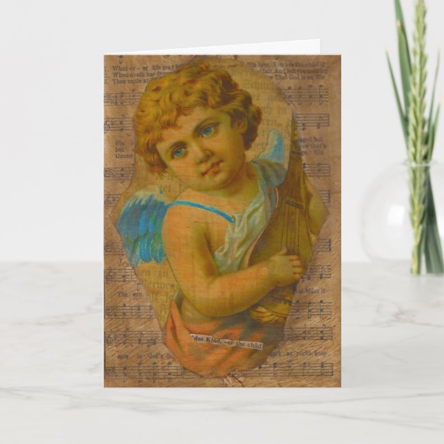 Cartes Pour Fêtes Annuelles Das Kind L'Enfant, Joyeux Noël (Devant)