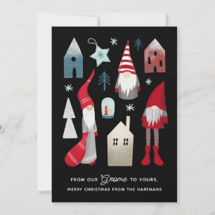 Cartes Pour Fêtes Annuelles De notre nome au vôtre   Noël nordique