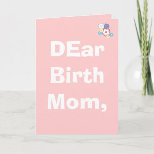 Cartes Pour Fêtes Annuelles DEar Birth Maman, Customisée