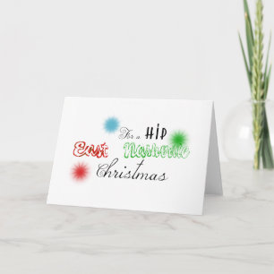 Cartes Pour Fêtes Annuelles Décalque est de Noël customisé par Nashville
