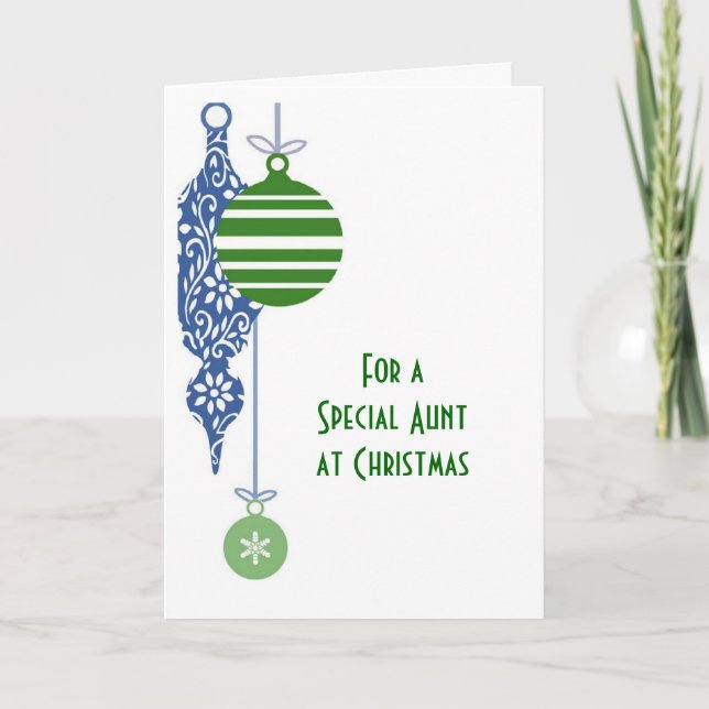 Cartes Pour Fêtes Annuelles Décor contemporain Noël (Devant)
